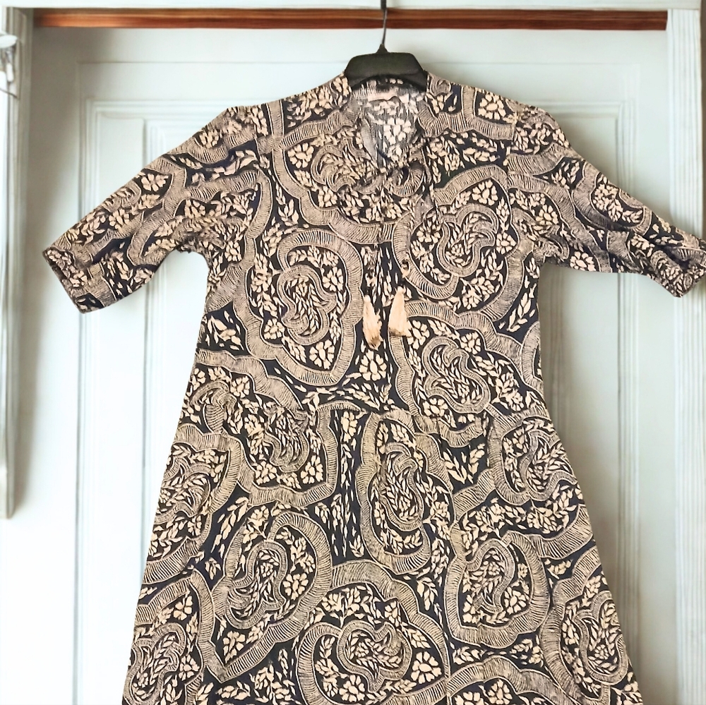 LAST CHANCE! Lady Secret Bohemian Maxi Dress in Beige